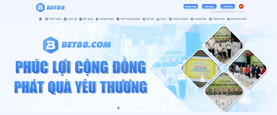 Giao diện của Bet88 hiện đại và ấn tượng